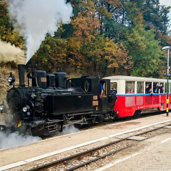 children train budapest