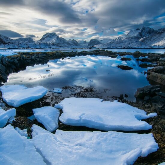 paesaggio inverno norvegia